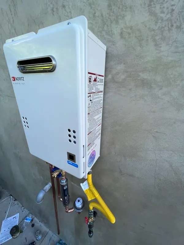 Tankless water heater installation for Vero Lake Estates homes